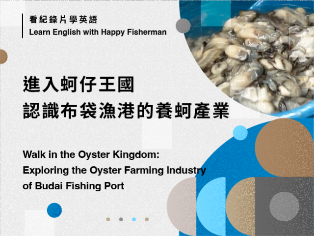 進入蚵仔王國，認識布袋漁港的養蚵產業 Walk in the Oyster Kingdom: Exploring the Oyster Farming Industry of Budai Fishing Port